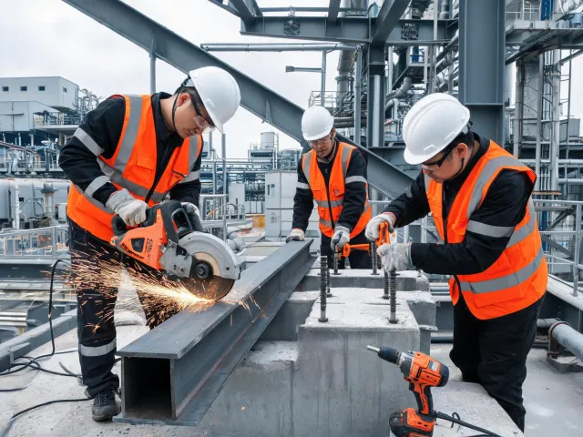 Energy utility installation