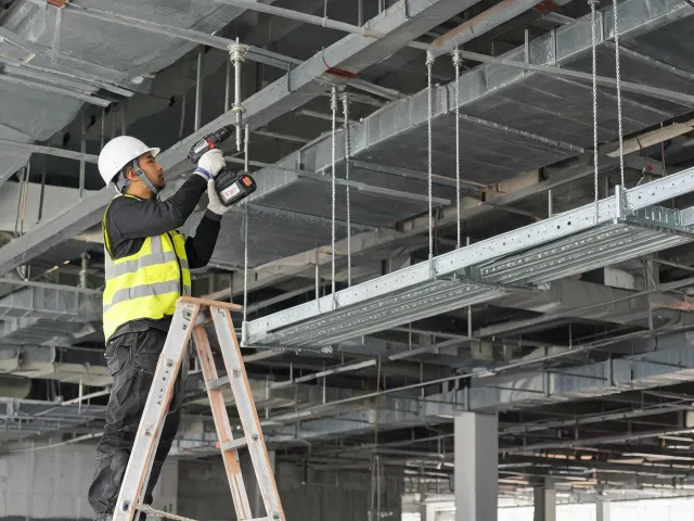 MEP installation crew